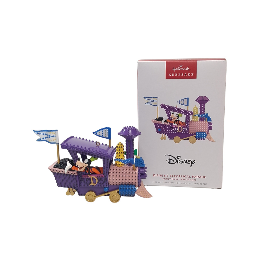 Disney’s Electrical Parade Ornament Hallmark Disney Parks Musical Light-Up Train